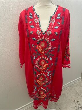 Johnny Was Women’s Marisol Seamed Swing Dress
